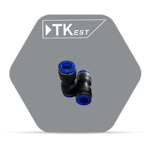 Automatic plastic connector