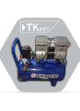 Silent Air Compressor - (50 Liter Capacity, Model 850-2-50L)