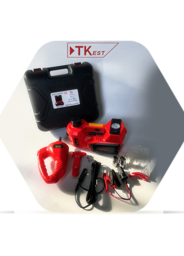 3-in-1 Hydraulic Electric Jack Kit – Lifting Capacity Up to 5 Ton | 12V