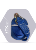 Blue trailer hitch