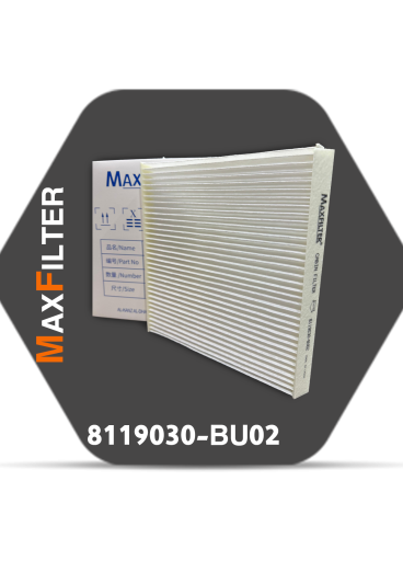 MaxFilter Cabin Air Filter 8119030-BU02