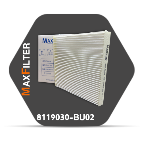 MaxFilter Cabin Air Filter 8119030-BU02
