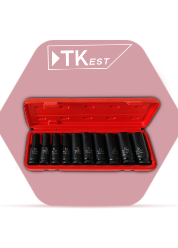 Piece Socket Set – 1/2 Inch – KING POINT & TKEST_10