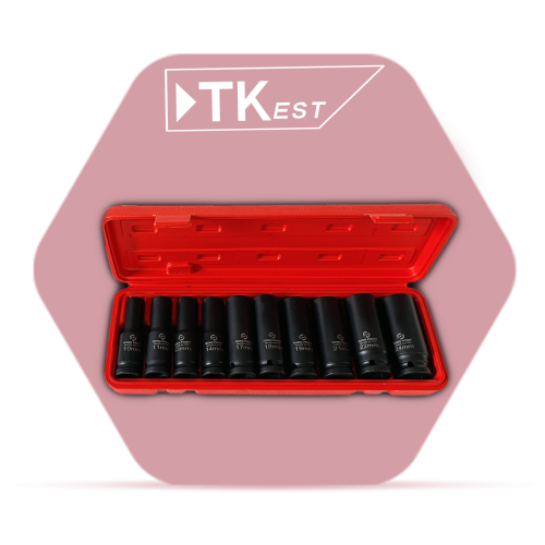 Piece Socket Set – 1/2 Inch – KING POINT & TKEST_10
