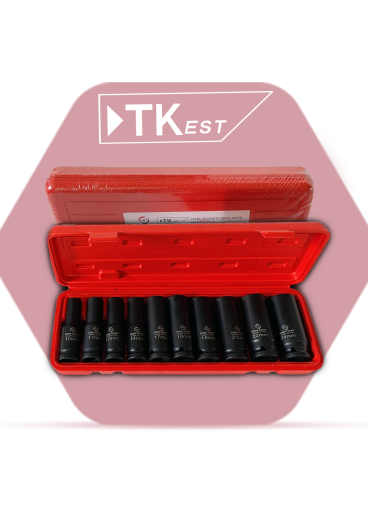 Piece Socket Set – 1/2 Inch – KING POINT & TKEST_10