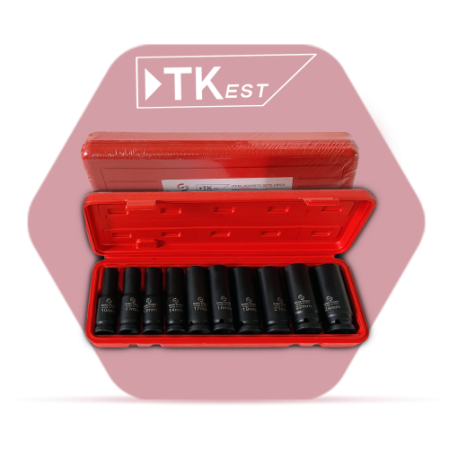 Piece Socket Set – 1/2 Inch – KING POINT & TKEST_10