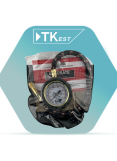 Tire Pressure Gauge with Hose – TK Brand ✅