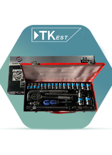 25-Piece Nickel Key Set - TKest