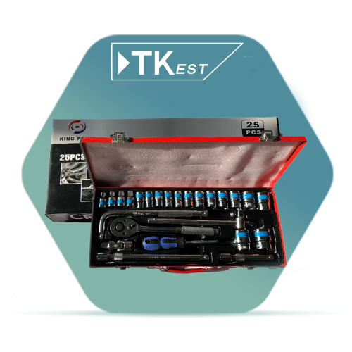 25-Piece Nickel Key Set - TKest