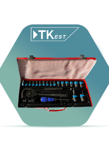 25-Piece 1/2-Inch Iron Wrench Set - TKest