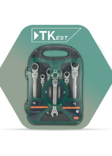 Product: 7PCS Flexible Head Ratchet Spanner Set – TKest