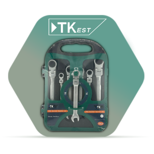 Product: 7PCS Flexible Head Ratchet Spanner Set – TKest