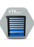 7-drawer tool safe, blue color