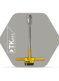 Weared T-key