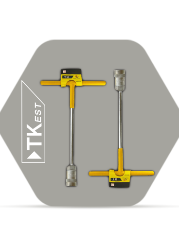 Weared T-key
