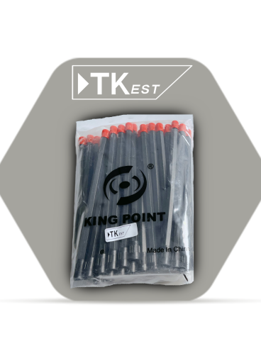 black plastic extension cord