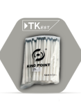 white plastic extension cord