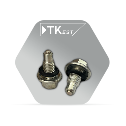 Magnetic oil drain plug for cars