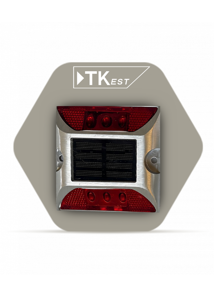 سفتي طاقة شمسية تحذيري /عيون القط/