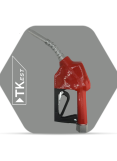 Red gasoline pistol