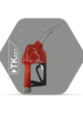 Red gasoline pistol