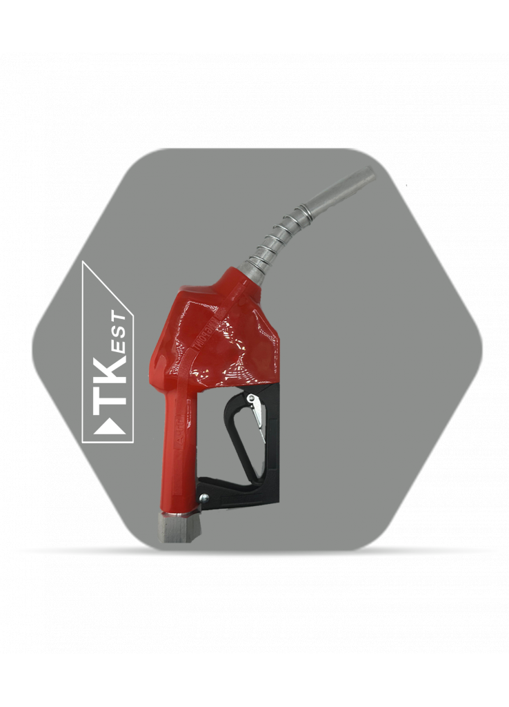 مسدس محروقات لون أحمر