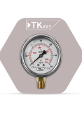 Oil Filled Air Compressor Pressure Gauge – TKEST