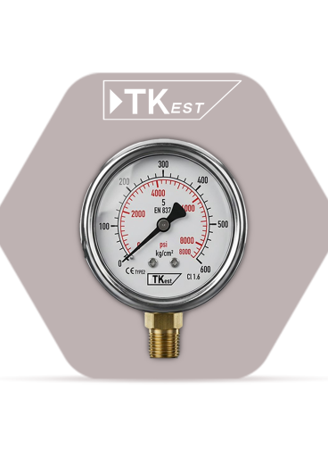 Oil Filled Air Compressor Pressure Gauge – TKEST