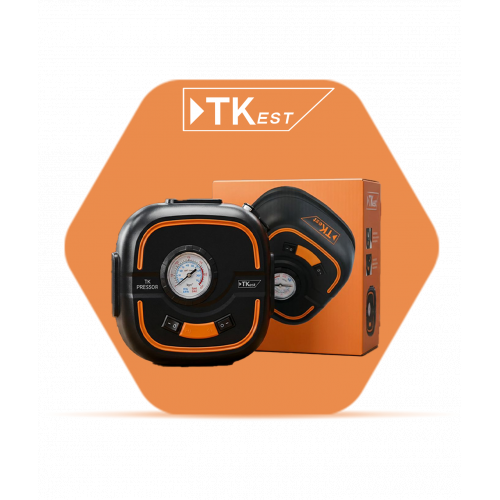 كمبروسر هواء للسيارة بساعة قياس 