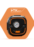 Portable Car Air Compressor with Pressure Gauge