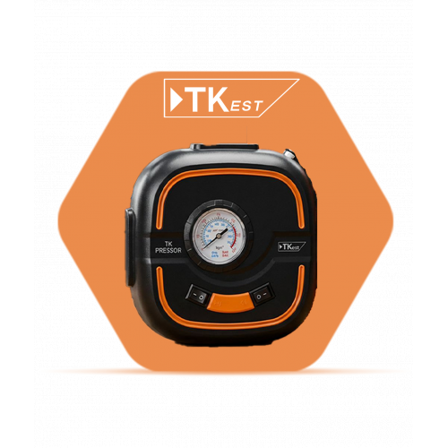 كمبروسر هواء للسيارة بساعة قياس 