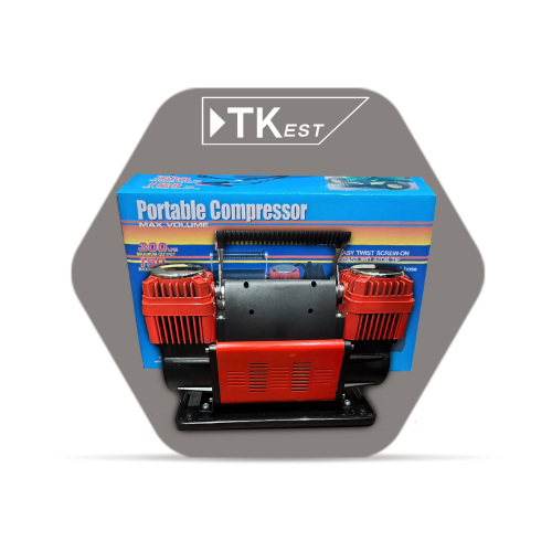 Turbo Dual Cylinder Air Compressor – 150 PSI