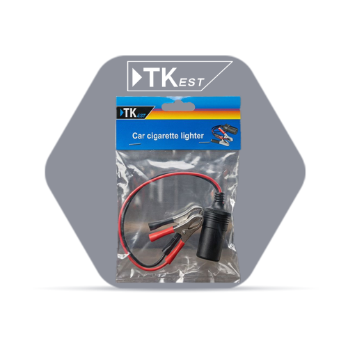 TKEST Car Cigarette Lighter Battery Adapter 