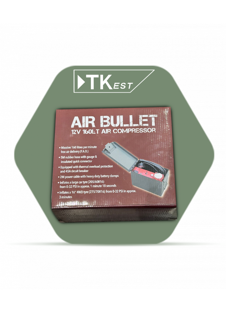 كمبروسر الهواء Air Bullet 12V كمبروسر الهواء Air Bullet 12V