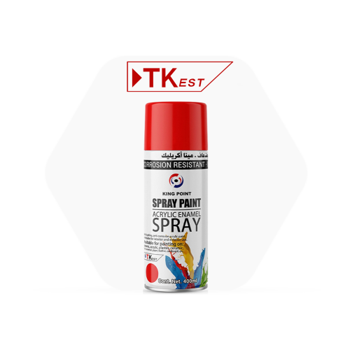 بخاخ بويا أحمر برتقالي 