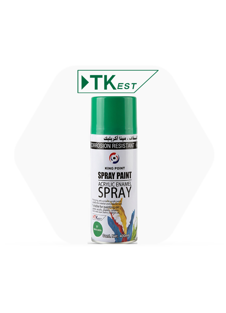 بخاخ بويا أخضر داكن