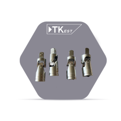 Half-inch chrome movable connector