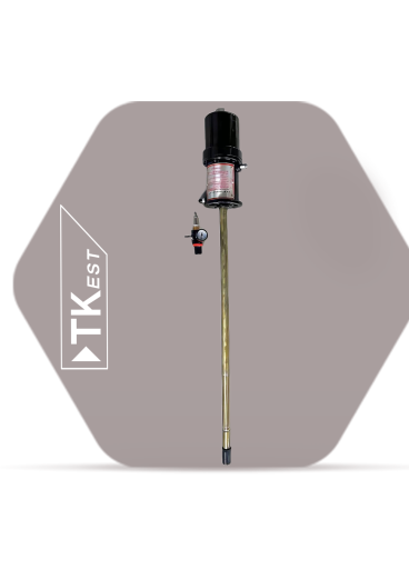 Pneumatic Grease Pump Follower Rod / Grease Drum Pump Shaft