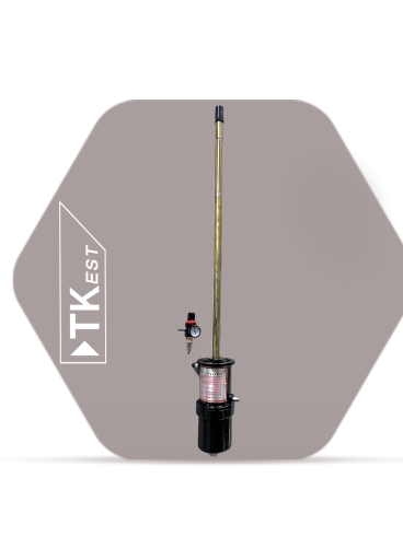 Pneumatic Grease Pump Follower Rod / Grease Drum Pump Shaft