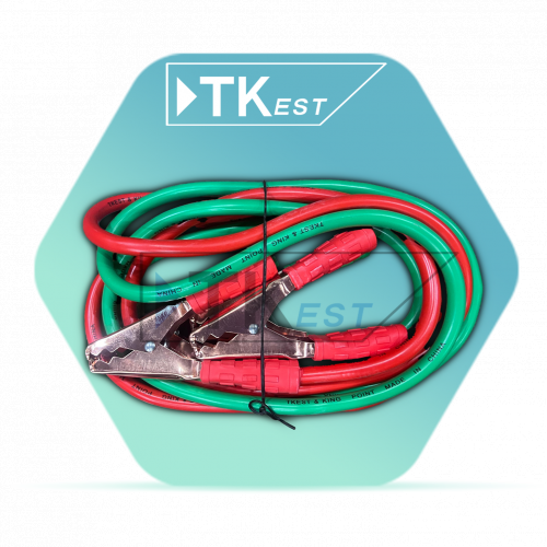 كابل إشتراك بطارية 500 امبير - أخضر أحمر كابل إشتراك بطارية 500 امبير - أخضر أحمر