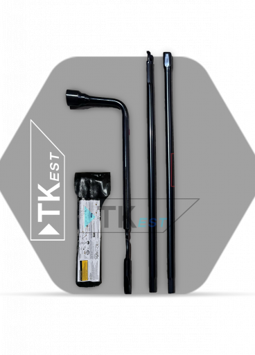 طقم يد رافعة ومفتاح عجل جمس