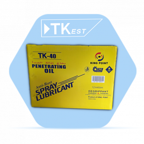 TK-40 بخاخ إزالة الصدأ وزيت التشحيم (كرتون) TK-40 بخاخ إزالة الصدأ وزيت التشحيم (كرتون)