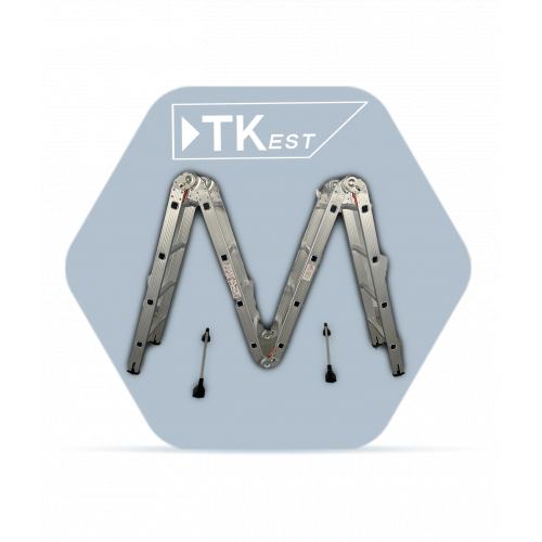 سلم المنيوم متعدد الاستخدام _ 16 درجة سلم المنيوم متعدد الاستخدام _ 16 درجة