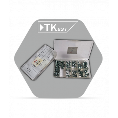 مجموعة وصلات تشحيم _110 قطعة مجموعة وصلات تشحيم _110 قطعة