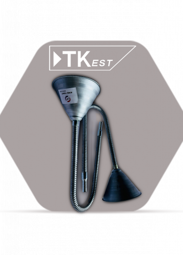 قمع معدني مرن للتعبئة – محقن زيت 