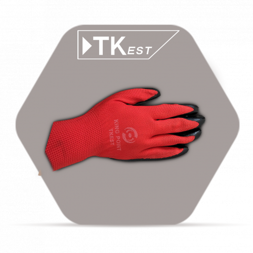 كفوف ربر _لون أحمر كفوف ربر _لون أحمر