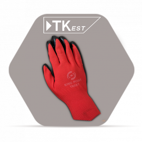 كفوف ربر _لون أحمر كفوف ربر _لون أحمر