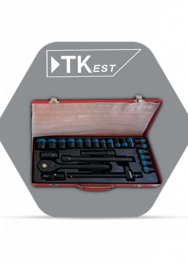 طقم مفاتيح 24 قطعة 1/2 انش حديد – TKest طقم مفاتيح 24 قطعة 1/2 انش حديد – TKest