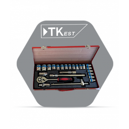 طقم مفاتيح 24 قطعة نيكل – TKest طقم مفاتيح 24 قطعة نيكل – TKest