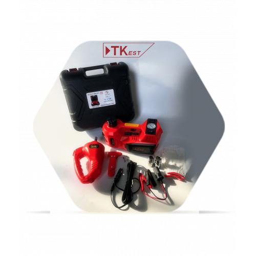 طقم رافعة كهربائية هيدروليكية 3 في 1 – قدرة رفع حتى 5 طن | 12V طقم رافعة كهربائية هيدروليكية 3 في 1 – قدرة رفع حتى 5 طن | 12V